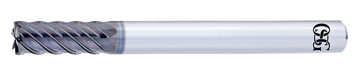 Carbide square end mills for high-hardness-steels　 Short type
