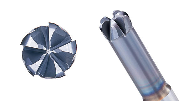 高硬度钢用硬质合金铣刀圆弧角型AE-CRE-H・AE-HFE-H