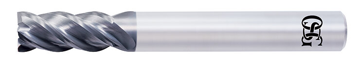 超硬防振型エンドミル 刃先強化型 ショート形 AE-VMSX