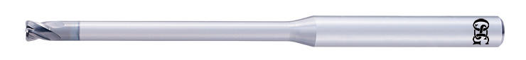 高硬度鋼用超硬エンドミル ロングネックラジアスタイプ AE-CPR4-H